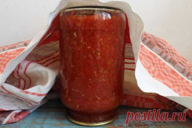 Острая овощная икра с помидорами, сладкими перцами и яблоками | Кухонный Сумбур Пульс Mail.ru