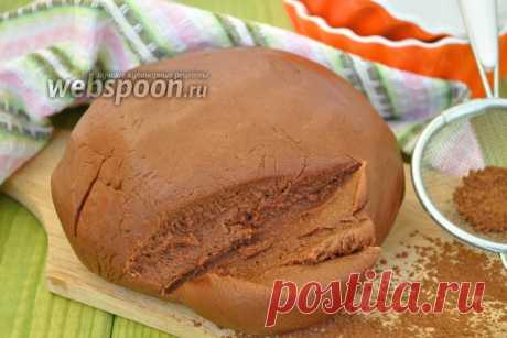 Песочное тесто на шоколадной глазури  Шоколадное песочное тесто 
Это один из моих любимых рецептов. Тесто получается несладким с ярким шоколадным вкусом. Это тесто прекрасно подойдёт для  открытых сладких пирогов  и корзиночек.  
А если решите делать печенье, то добавьте 1 чайную ложку разрыхлителя. Прекрасно сочетается с  начинками из фруктов и ягод , готовых кремов и фруктовых суфле.