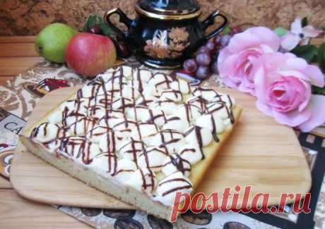 ​Пирог "Фантазия" с яблоками