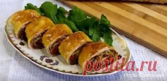 Простейший рецепт рулета из лаваша с хрустящей корочкой. Супер вкусная закуска за 10 минут! | Ноль сомнений | Яндекс Дзен