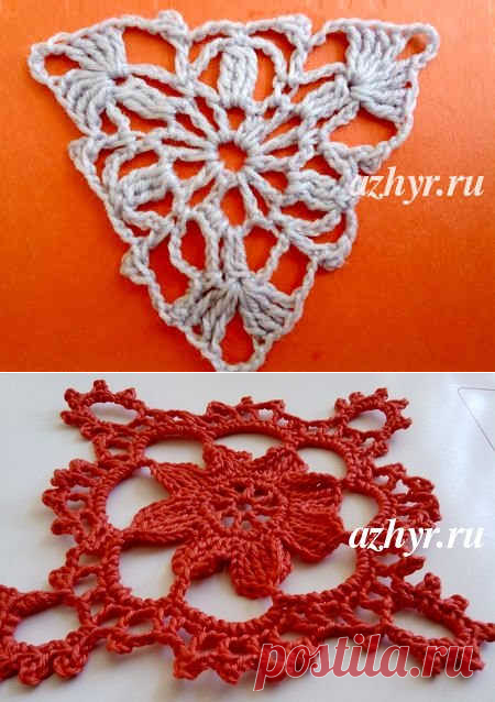 Вязание Крючком | АЖУР - схемы узоров - Страница 21