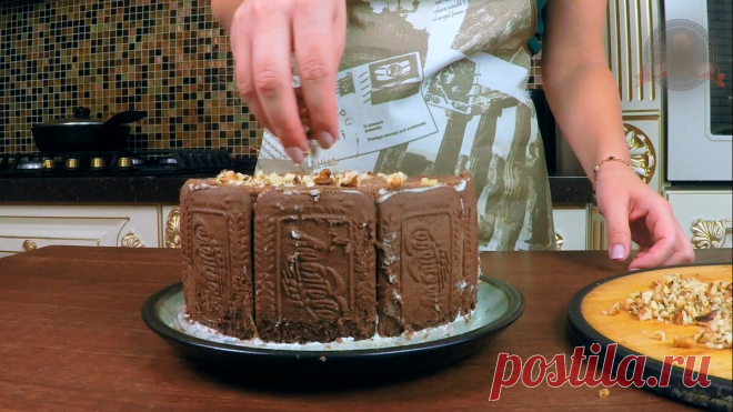 ВКУСНЕЙШИЙ СЛИВОЧНЫЙ ТОРТ! Без Выпечки 🎂 10 минут Готовим и Час Томительного Ожидания | С Дедом За Обедом! | Яндекс Дзен