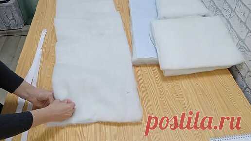 Как сшить стёганные бортики в детскую кроватку | Татьяна Захарина | Дзен