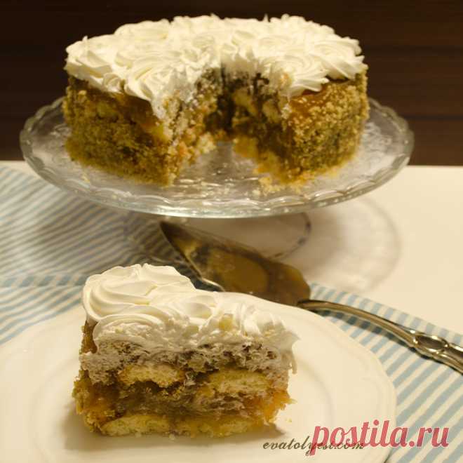 Яблочный пирог (кошка язык bisküvili)