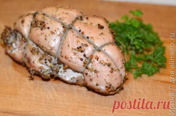 КУРИНЫЙ РУЛЕТ В ДУХОВКЕ