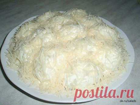 Салат &quot;Сугробы&quot;