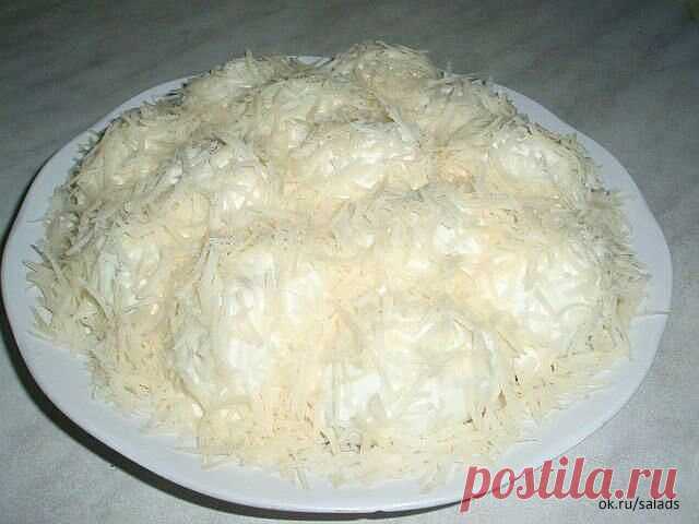 Салат "Сугробы"