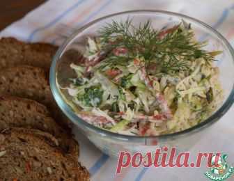 Салат капустный с колбасой – кулинарный рецепт
