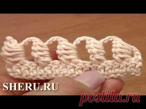 Вязание блок столбика