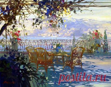 Картины, написанные солнечными зайчиками