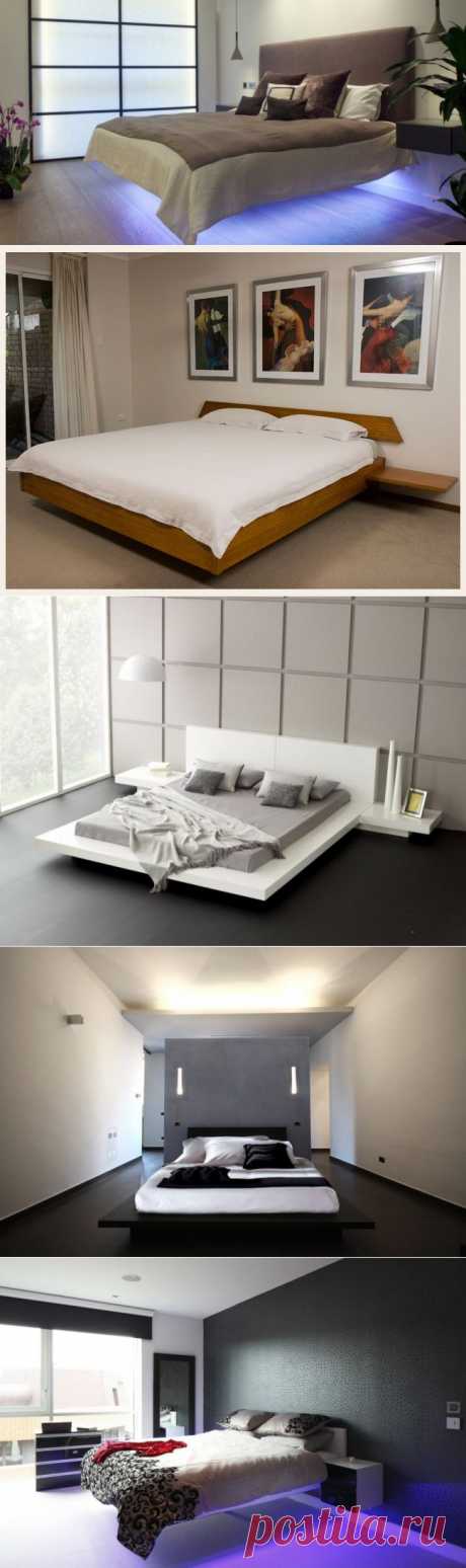 Парящая кровать для спальни — Наши дома