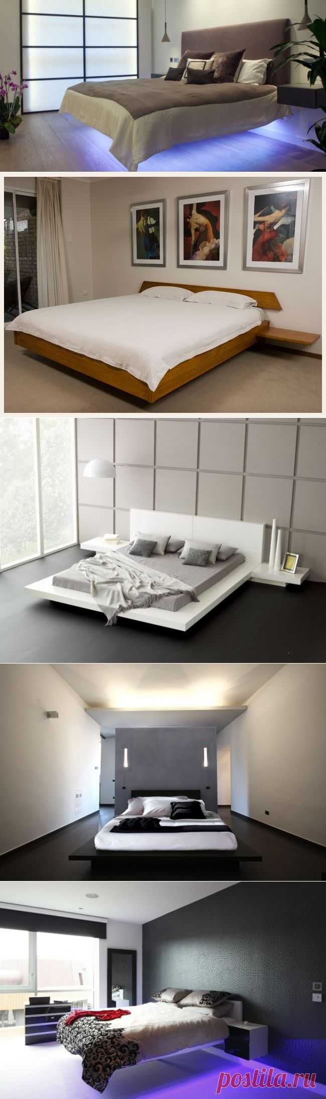 Парящая кровать для спальни — Наши дома