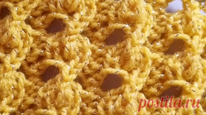 Ажурный витой узор спицами.❤️🧶