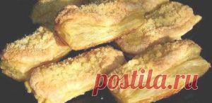 Десерт из готового слоеного теста | Любимые блюда