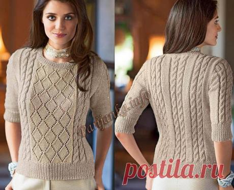 Пуловер (ж) 883 Creations 14/15 Bergere de France №4562