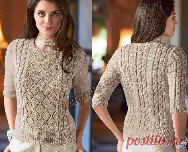 Пуловер (ж) 883 Creations 14/15 Bergere de France №4562