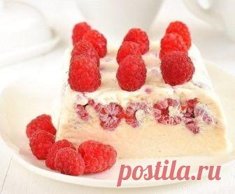 Десерт, рожденный в Сицилии — Семифредо с малиной Я его обожаю так же, как его обожают итальянцы!