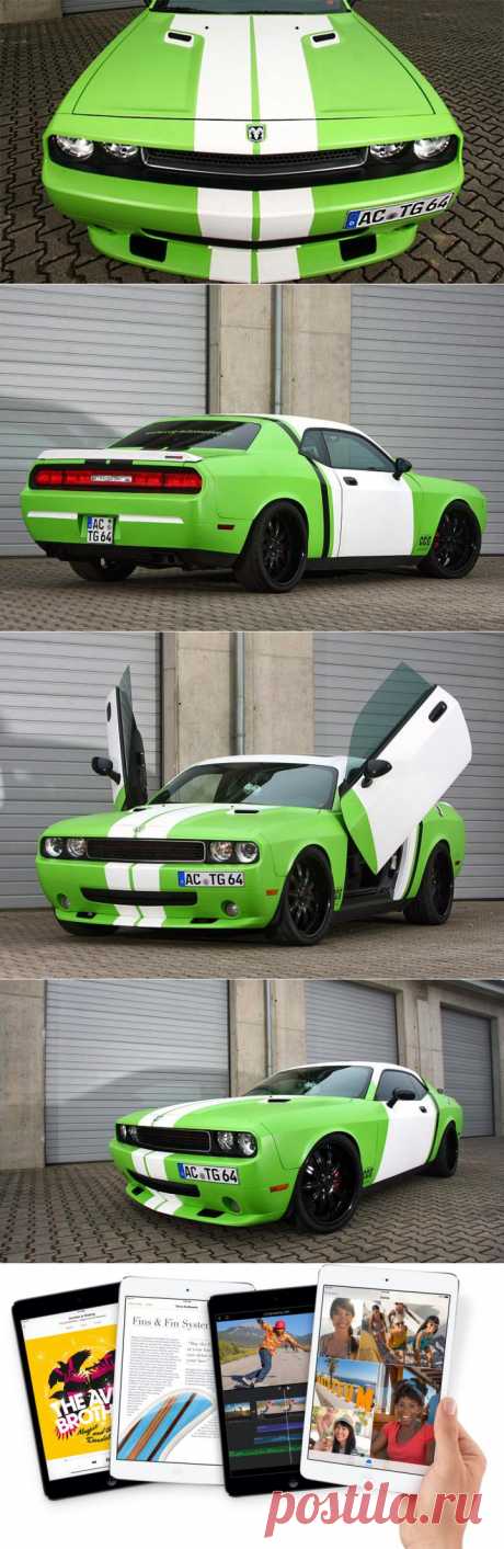 2012 Dodge Challenger SRT8 CCG Automotive Wrapped — Воротила