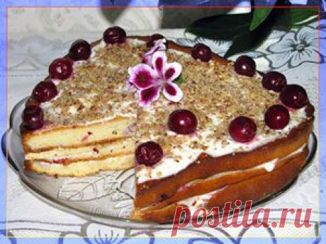 Торт сметанник. Рецепт. Сметанник в мультиварке | Вкусная еда