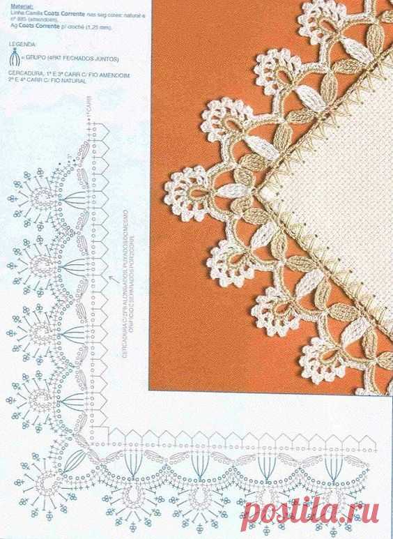 Luty Artes Crochet: Barrados com gráficos. | örgü