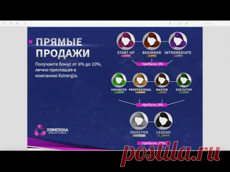 Как выгодно стартовать в компании Xsinergia.Золотой треугольник Почему XSinergia? 1) Достойный процент по инвестиции от 0,5 до 3% в сутки от работы Арбитражн...