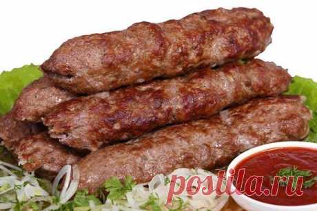 Несколько рецептов Люля-кебаб:из говядины, баранины, курицы... | Кулинарные Рецепты