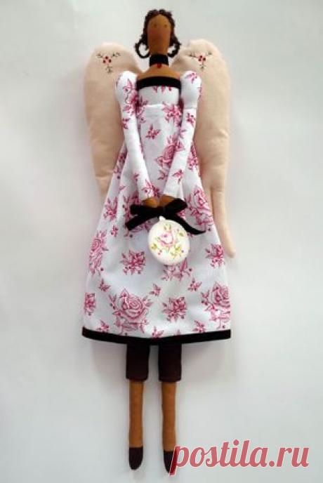 Большие выкройки для кукол Тильда Винтажный ангел.