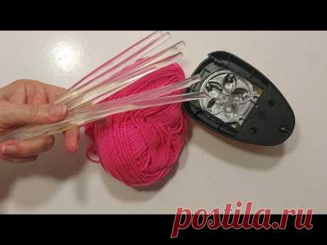 Вы ПОТЕРЯЕТЕ дар РЕЧИ! ОФИГЕННАЯ ИДЕЯ из пряжи, пенопласта и клея diy поделки из пряжи своими руками