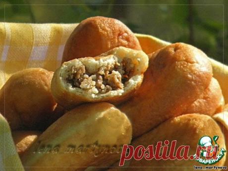Пирожки из заварного дрожжевого теста Кулинарный рецепт