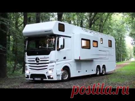 Обалденный дом на колесах на базе Mercedes-Benz Antos | АвтоТехноПарк