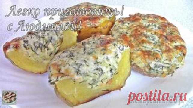Картофель под соусом в духовке