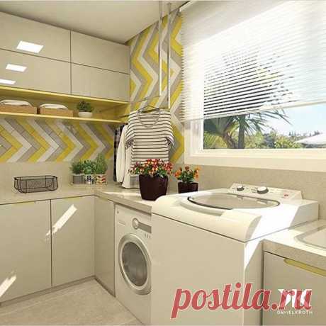 Публикация Home DÉCOR inspira в Instagram • Сен 12 2017 в 12:52 UTC 19 отметок «Нравится», 2 комментариев — Home DÉCOR inspira (@homedecor_inspira) в Instagram: «Quem disse que a lavanderia não precisa de projeto? Precisa sim! 💛💛💛💛💛💛💛💛💛💛 OBS.: reparem que…»