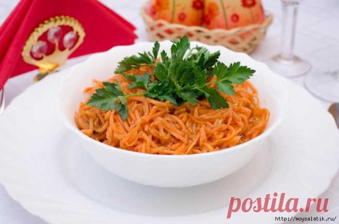 Вкусная подборка - 5 самых лучших салатов по-корейски! | Четыре вкуса