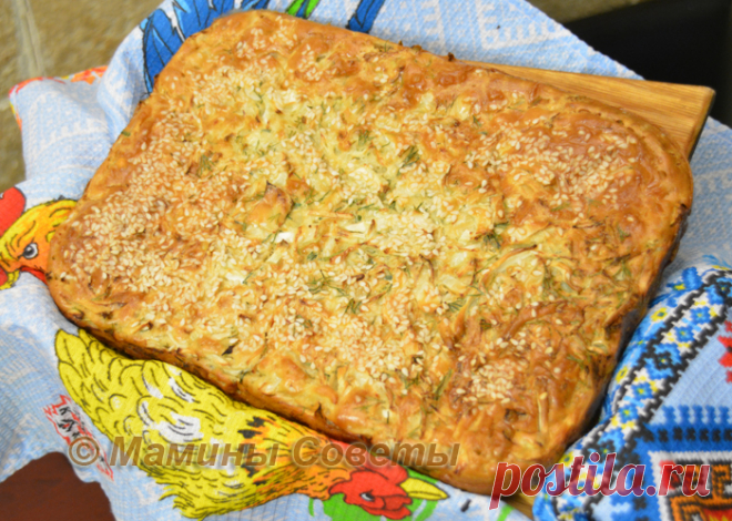 Самый простой и вкусный Заливной Пирог с капустой!