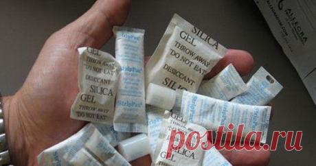 Я всегда выбрасывала эти пакетики из коробок с обувью. Оказывается, они могут пригодиться!