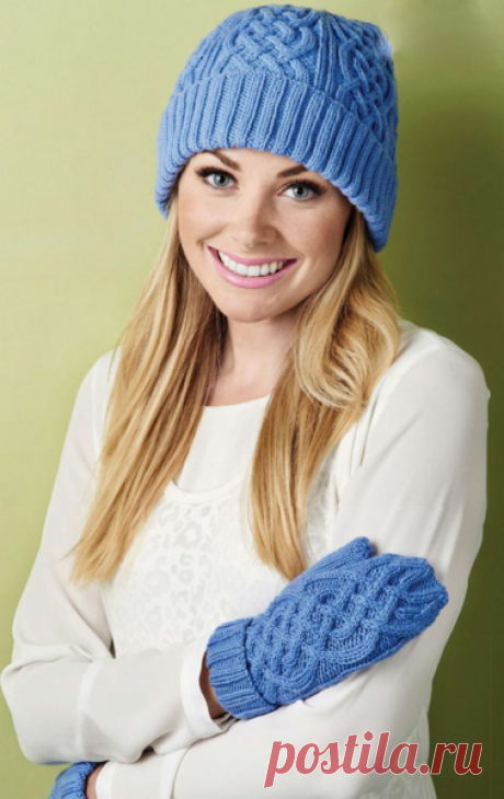 Оригинальные шапки спицами - svjazat.ru
