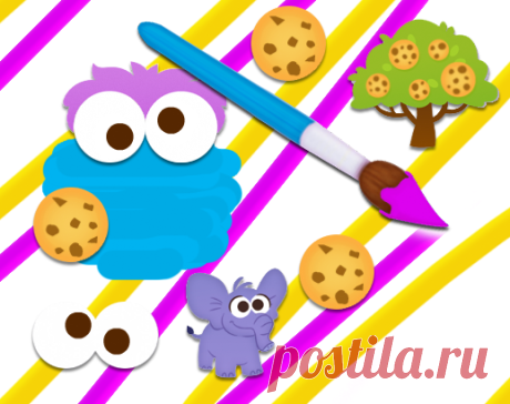 Art Maker- Sesame Street | Free Coloring Pages for Kids