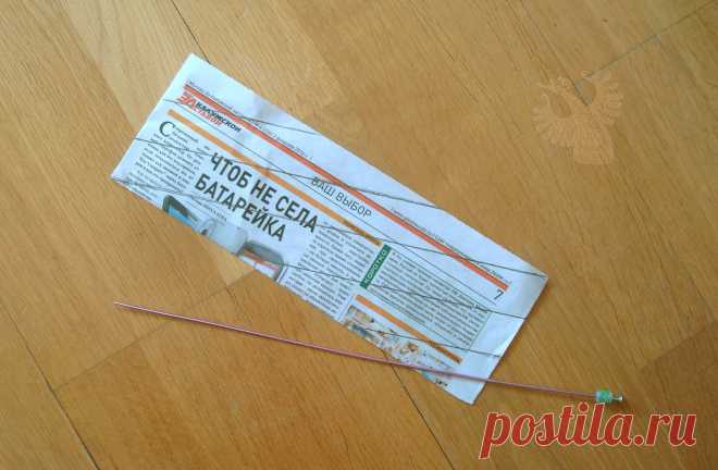 Плетение из газет