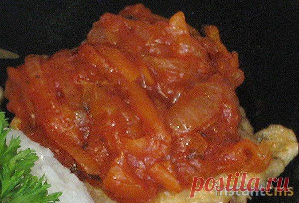 Рыба"Минтай" в морковно-томатном соусе" &mdash; Талгар - городской портал