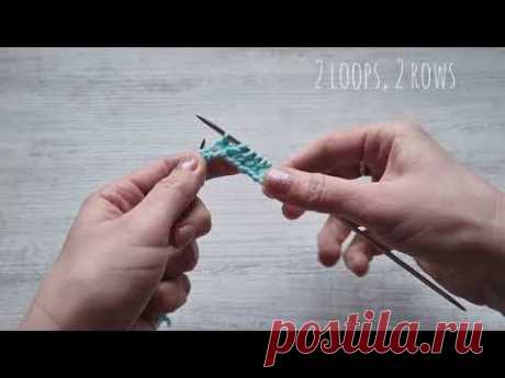 Так ещё не вязали. Задвоенная объёмная резинка. Зима - это красивые узоры.🧶❤️❄️