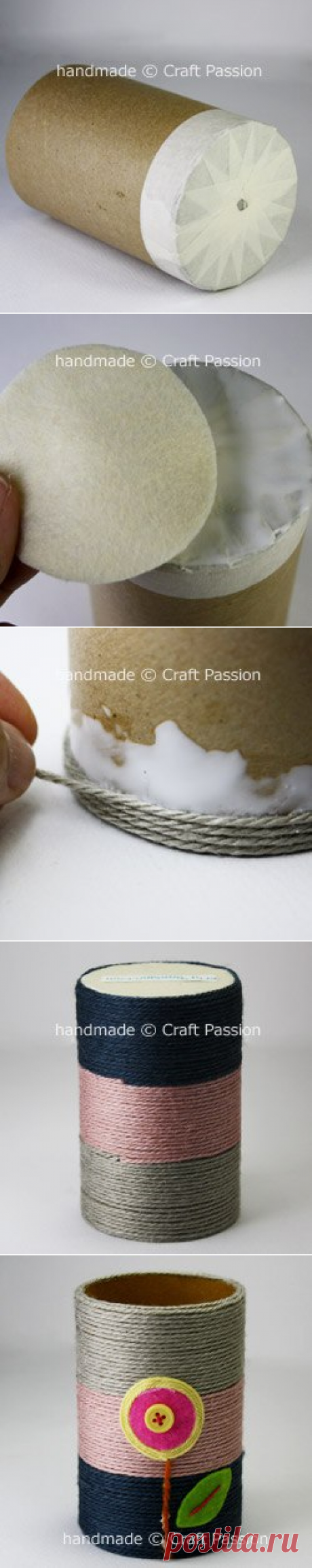 Карандашница своими руками.