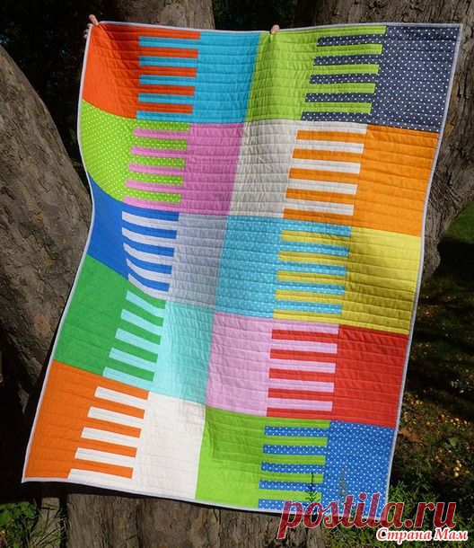 Покрывало "Жалюзи", МК - Лоскутное Шитьё - Страна Мам