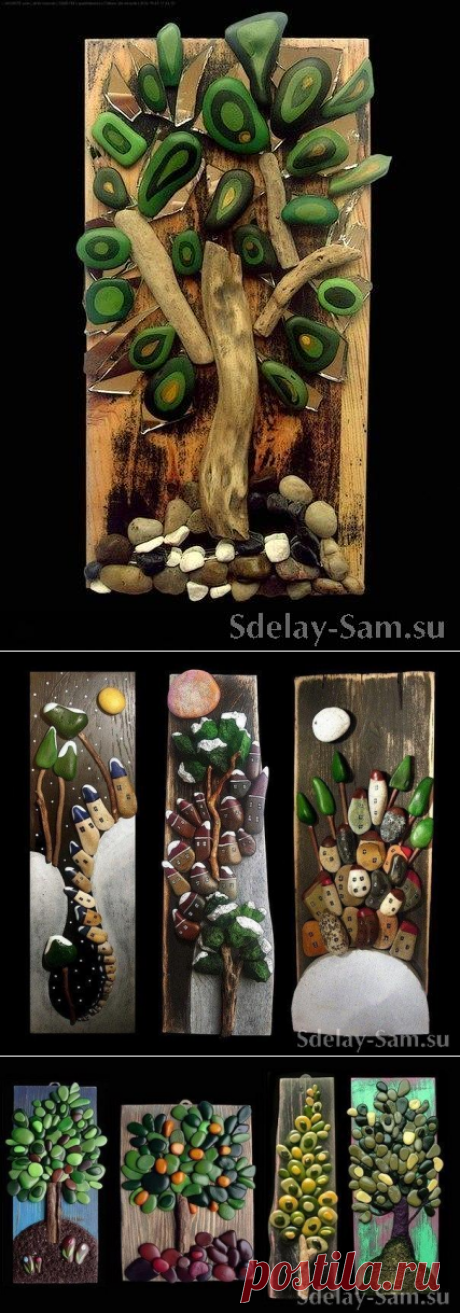 Картины из камней своими руками
