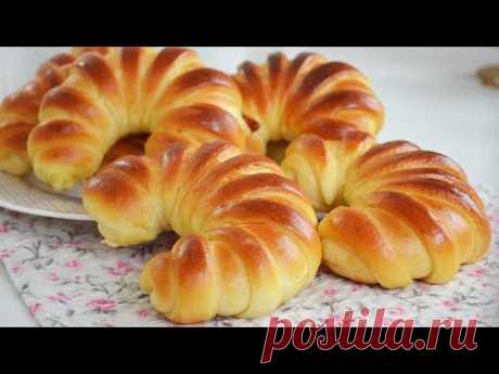 БУЛОЧКИ КАК В КОНДИТЕРСКОЙ! Сдобная выпечка с заварным кремом | Sweet pastries