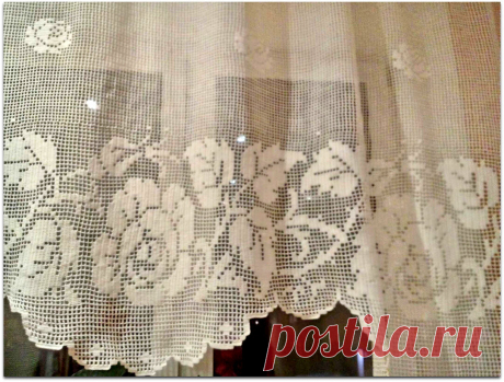 Вязаные шторы: роскошь для интерьера или пережиток прошлого | Paradosik_Handmade | Яндекс Дзен
