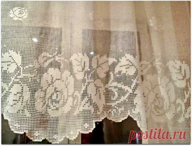 Вязаные шторы: роскошь для интерьера или пережиток прошлого | Paradosik_Handmade | Яндекс Дзен