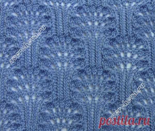УЗОРЫ ДЛЯ ВЯЗАНИЯ. Кустики | Домохозяйки