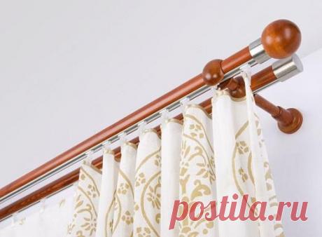 Карниз – незаменимая вещь в оформлении окна.