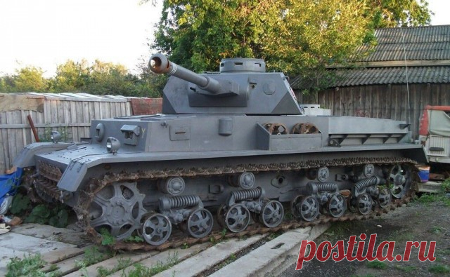 Как в России продавали немецкий танк Pz. IV
