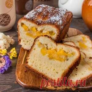 ТВОРОЖНЫЙ КЕКС С МАНГО И ЯБЛОКОМ - МирТесен